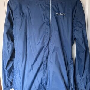 Columbia Blue Windbreaker Jacket
